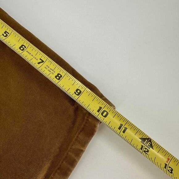 Y2K Dickies Carpenter canvas shorts men’s size 34 x 10 faded brown. - Picture 6 of 6